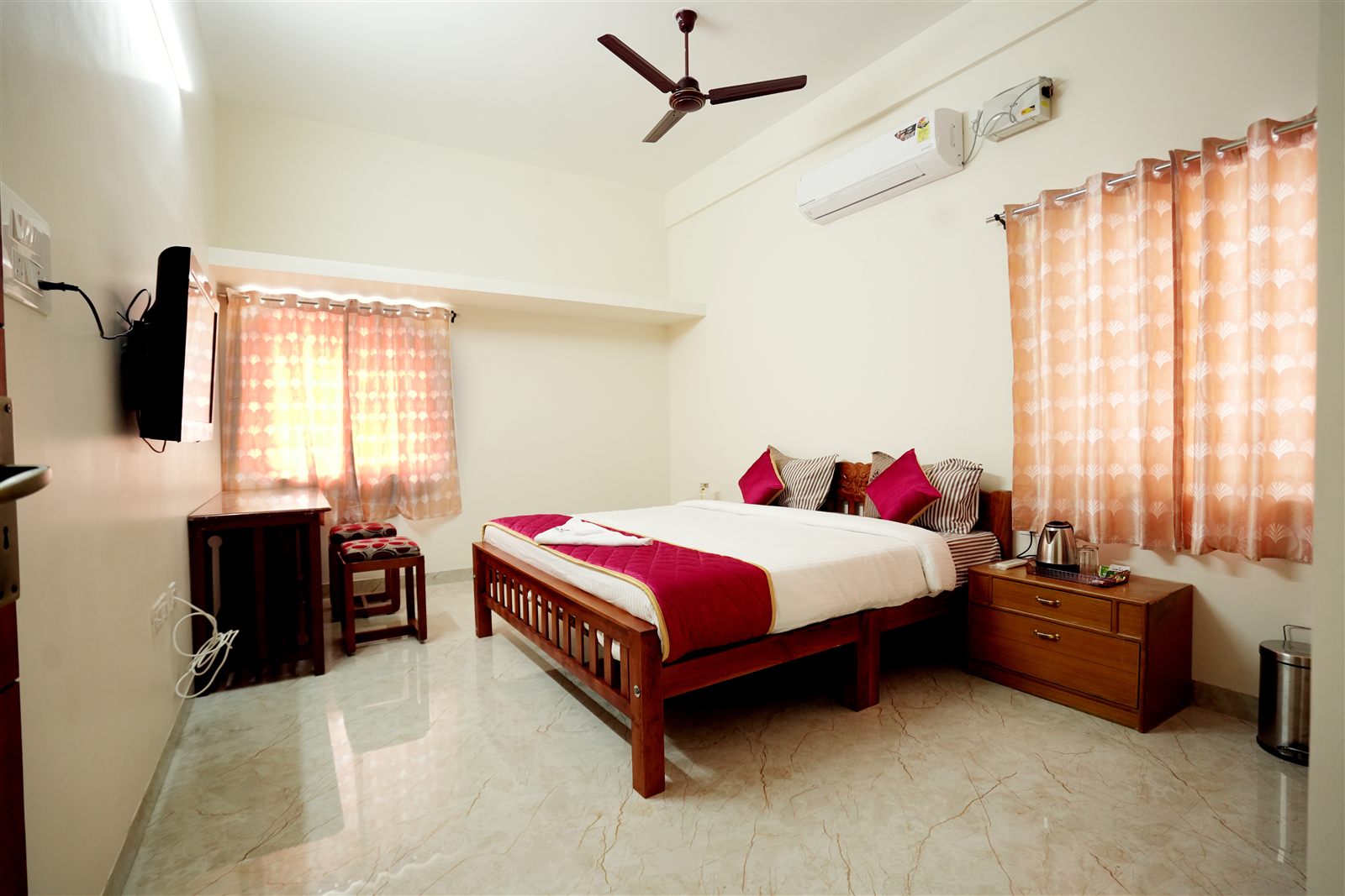 WeCare apartment bedroom